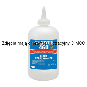 LOCTITE 460 500gr, Błyskawiczny klej na bazie alkoksyetylu o słabym zapachu, niskim wykwicie oraz niskiej lepkości. Szczególnie dobrze nadaje się do chłonnych powierzchni.